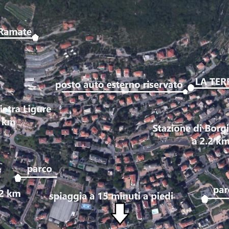 La Terrazza - By Ligooria Leilighet Pietra Ligure Eksteriør bilde