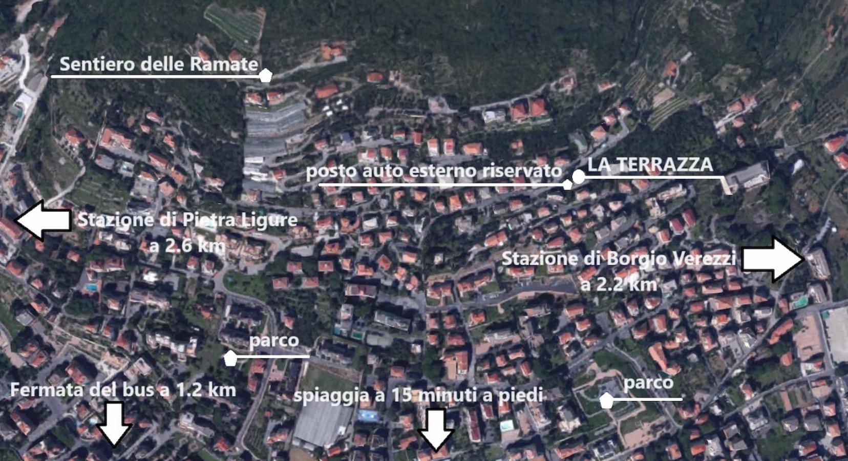 La Terrazza - By Ligooria Leilighet Pietra Ligure Eksteriør bilde